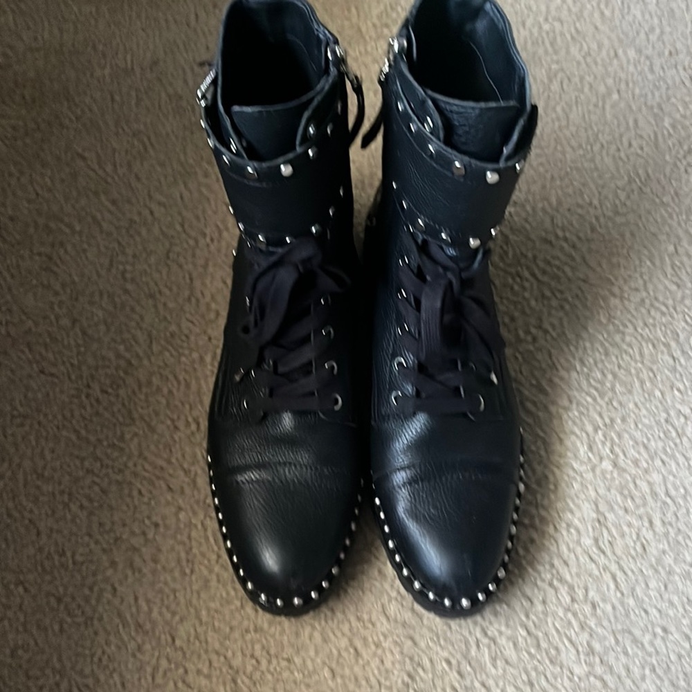 Super Comfy and Stylish Beaded Sam Edelman Combat Boots